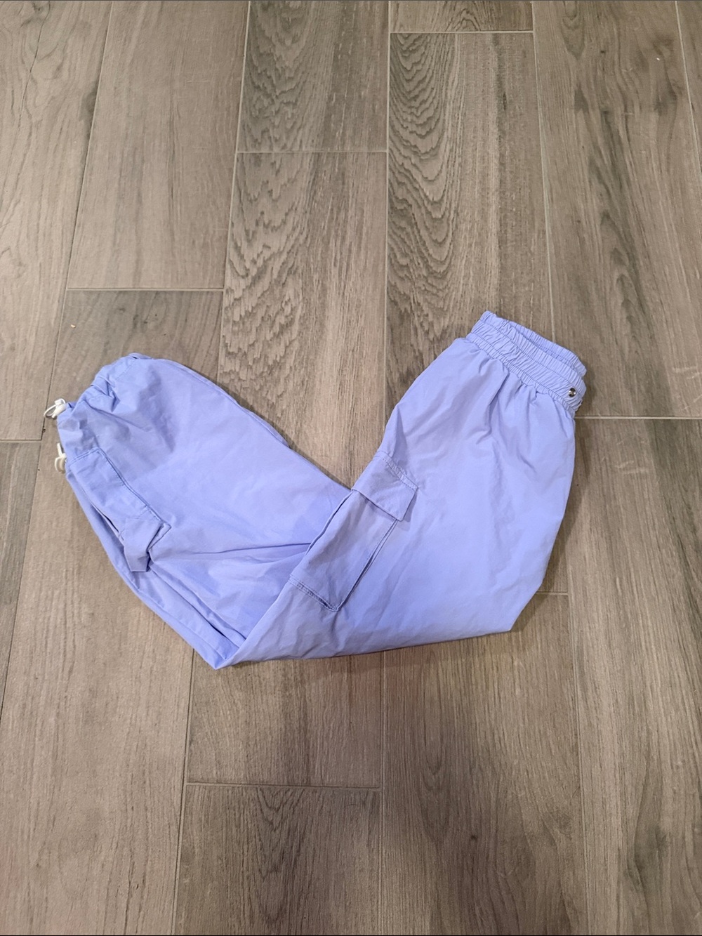 Flowers By Zoe Girls Purple Cargo Joggers Size 5